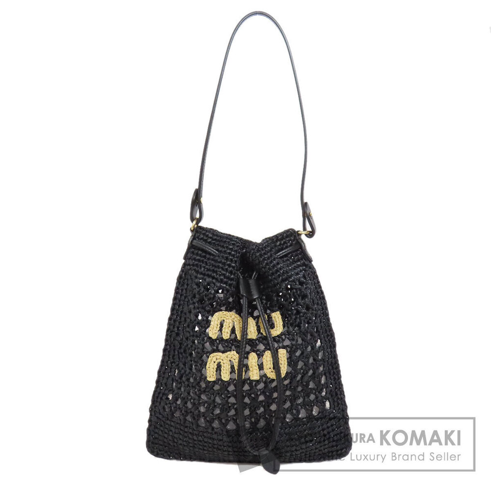 Miu Miu Straw Tan Bag Handbag